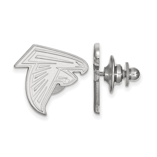 Sterling Silver Atlanta Falcons Lapel Pin