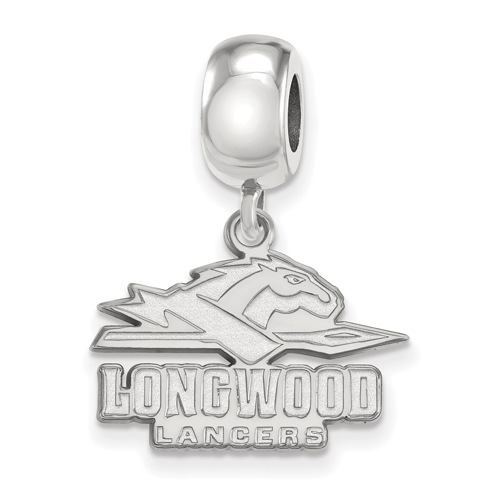 Sterling Silver Longwood University Dangle Bead