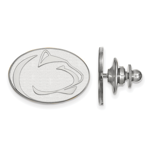Sterling Silver Penn State University Lapel Pin
