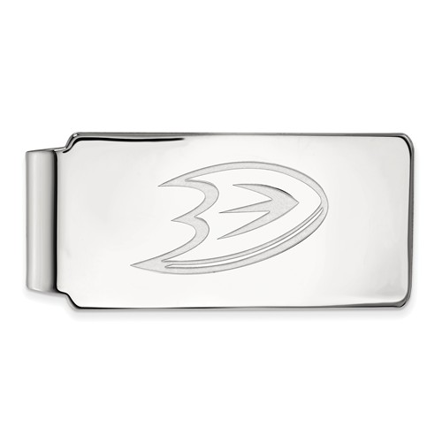 Sterling Silver Anaheim Ducks Money Clip