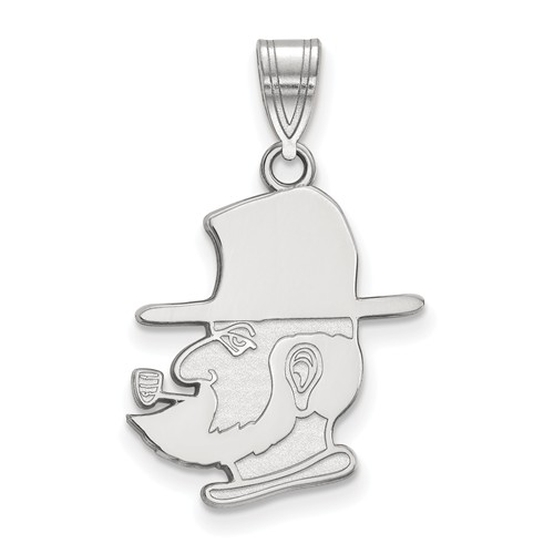 Appalachian State University Yosef Pendant 3/4in Sterling Silver