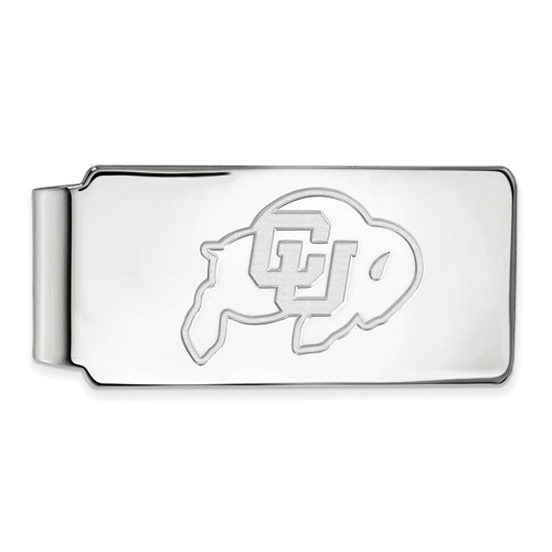 University of Colorado Money Clip Sterling Silver