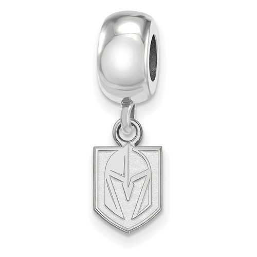 Vegas Golden Knights Small Dangle Bead Sterling Silver