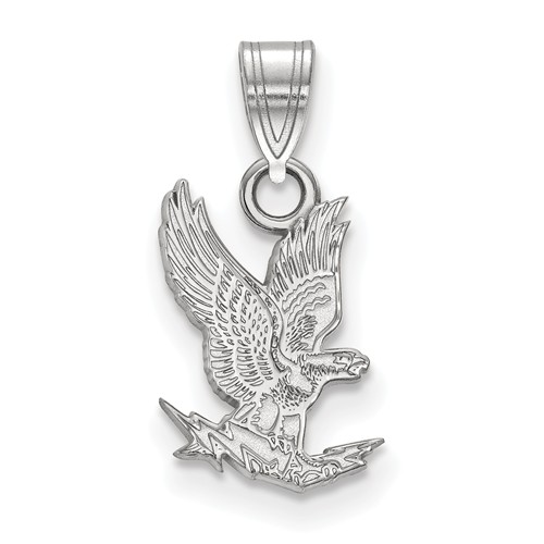 US Air Force Academy Falcon Charm 1/2in 14k White Gold