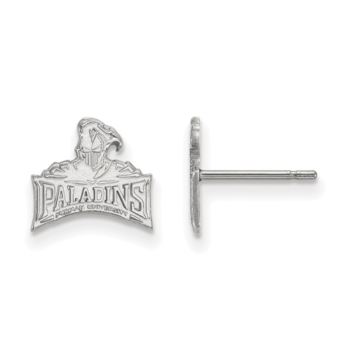 Sterling Silver Furman University Paladins Extra Small Stud Earrings