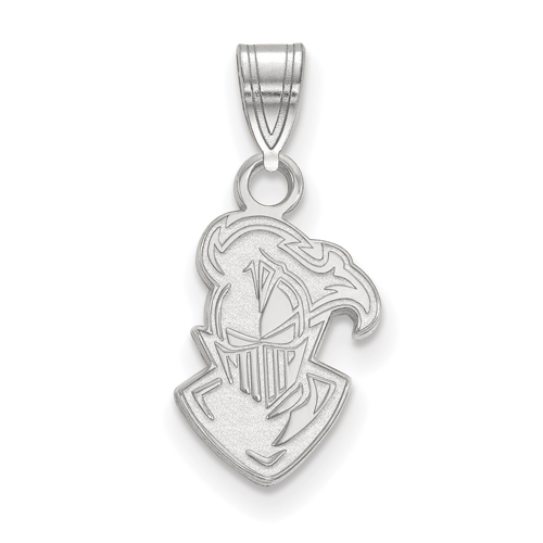 Sterling Silver 1/2in Furman University Paladin Head Pendant