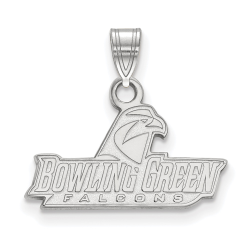 Bowling Green State Univ. Falcons Pendant Small Sterling Silver