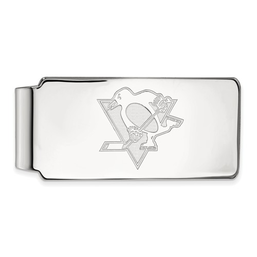 Sterling Silver Pittsburgh Penguins Money Clip