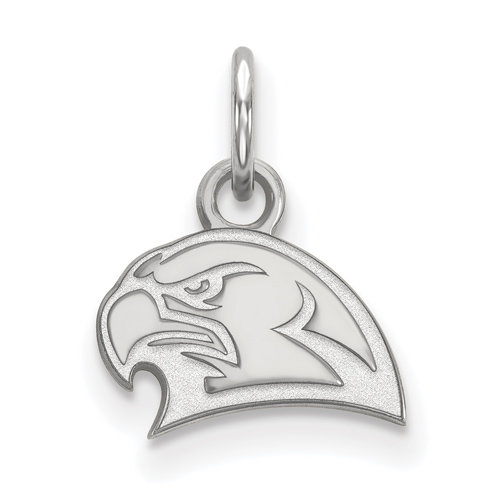 Miami University RedHawk Charm 3/8in Sterling Silver