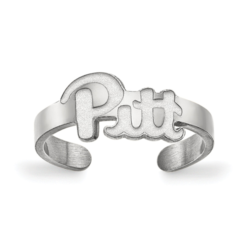 Sterling Silver University of Pittsburgh Toe Ring