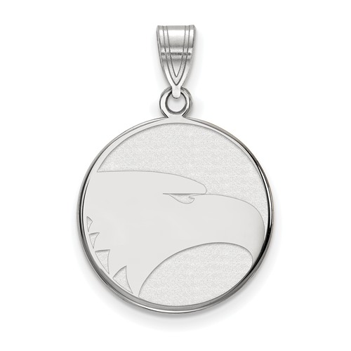 Sterling Silver Georgia Southern University Eagle Disc Pendant