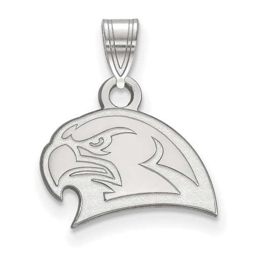 Miami University RedHawk Pendant 1/2in Sterling Silver