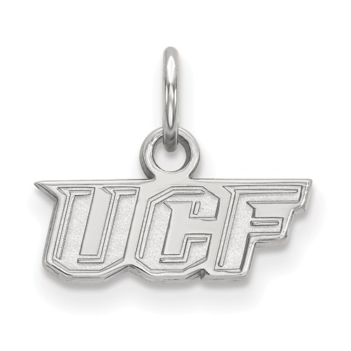 University of Central Florida UCF Charm 1/4in Sterling Silver