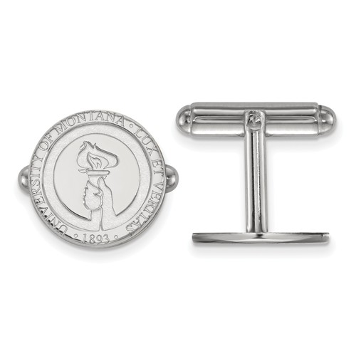 University of Montana Seal Cuff Links Sterling Silver