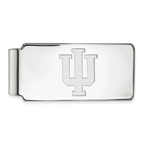 Sterling Silver Indiana University Money Clip