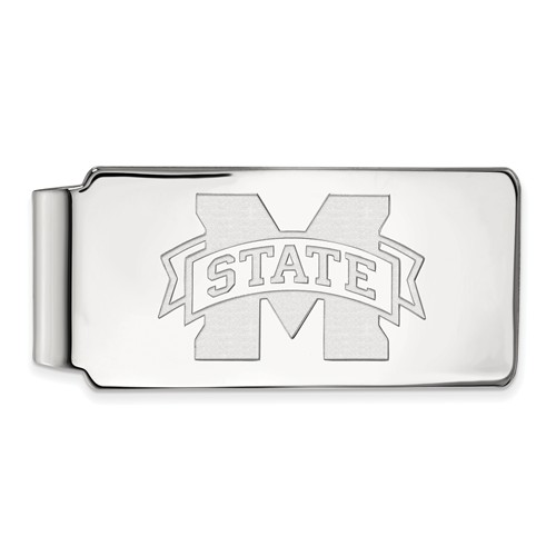 Mississippi State University Money Clip Sterling Silver