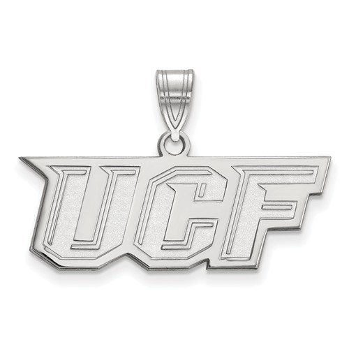 University of Central Florida UCF Pendant 10k White Gold