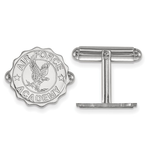 Sterling Silver United States Air Force Academy Cuff Links 