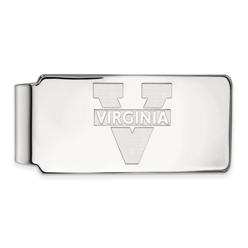 Sterling Silver University of Virginia Money Clip