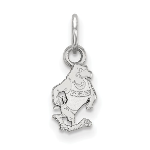 10k White Gold Georgia Southern University GUS Charm 3/8in