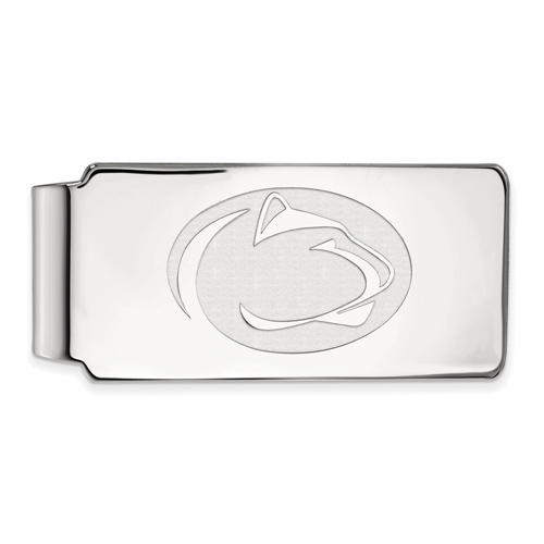 Sterling Silver Penn State University Money Clip