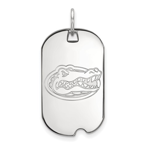 Sterling Silver University of Florida Small Dog Tag