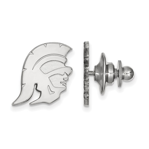 14k White Gold University of Southern California Trojan Tie Tac