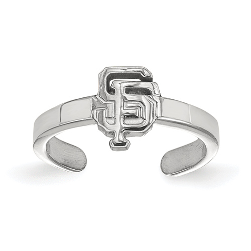 Sterling Silver San Francisco Giants Toe Ring