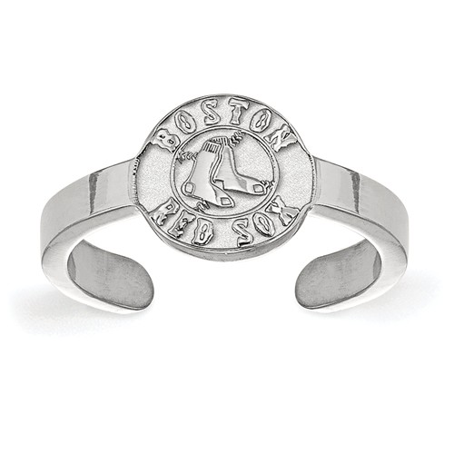 Sterling Silver Boston Red Sox Toe Ring