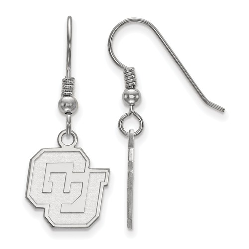University of Colorado Dangle Earrings Sterling Silver