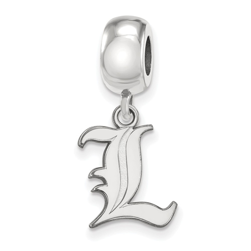 Sterling Silver University of Louisville L Dangle Bead