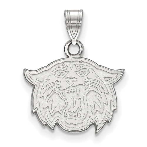 Villanova University Wildcat Pendant 1/2in Sterling Silver