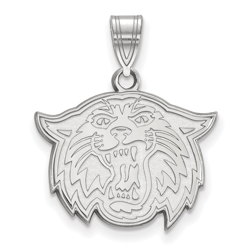 Villanova University Wildcat Pendant 5/8in Sterling Silver