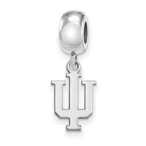 Sterling Silver Indiana University IU Dangle Bead Charm