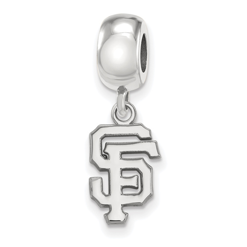 Sterling Silver San Francisco Giants SF Dangle Bead Charm