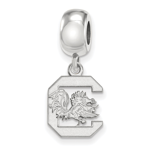 Sterling Silver University of South Carolina Dangle Bead Charm