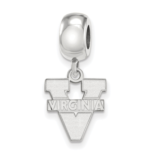 Sterling Silver University of Virginia Dangle Bead Charm