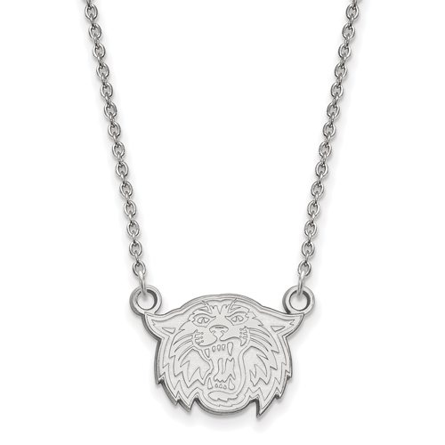 Villanova University Wildcat Necklace 1/2in Sterling Silver
