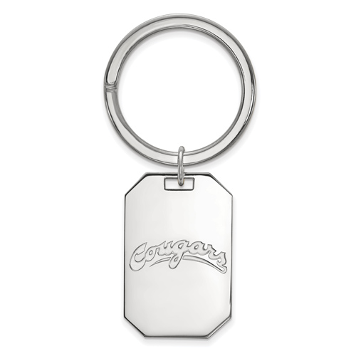 NCAA Washington State Cougars Square Leather Keychain - Official Licensed Team Key Fob - View #11