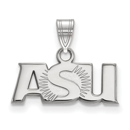 Arizona State University ASU Small Pendant Sterling Silver