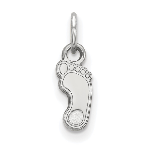Sterling Silver 3/8in University of North Carolina Tar Heel Pendant