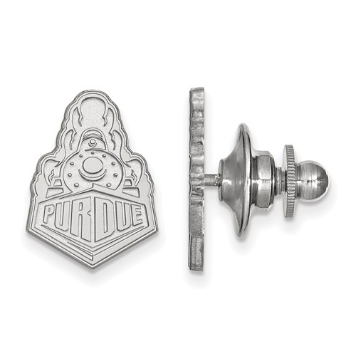 14k White Gold Purdue University Boilermakers Lapel Pin