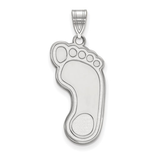 Sterling Silver 1in University of North Carolina Tar Heel Pendant