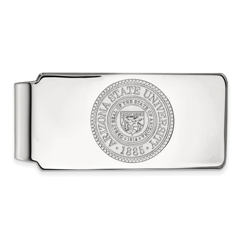 Arizona State University Money Clip Sterling Silver