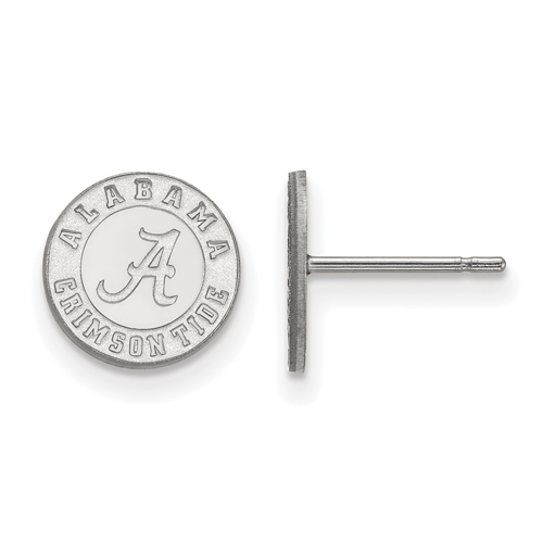 Silver University of Alabama Crimson Tide Extra Small Post Earrings
