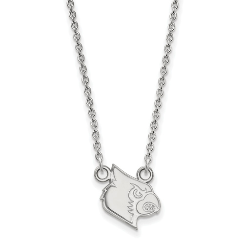 University of Louisville Louis Necklace Small Sterling Silver