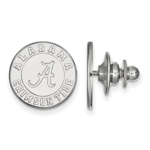 Sterling Silver University of Alabama Crimson Tide Lapel Pin