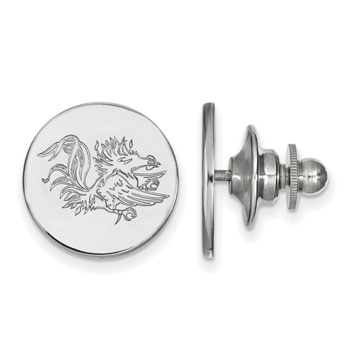 Sterling Silver University of South Carolina Gamecock Lapel Pin