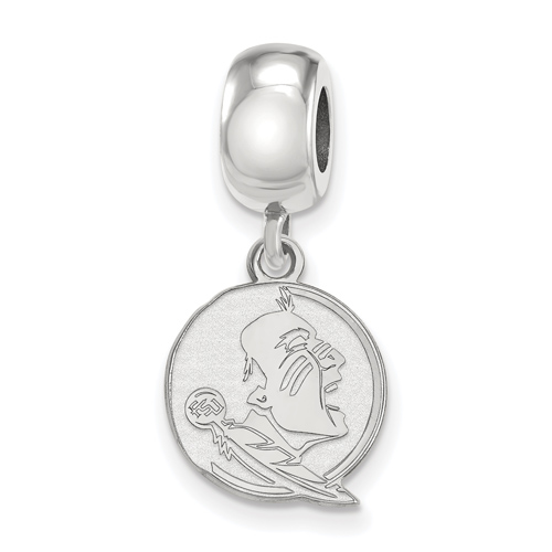 Sterling Silver Florida State University Seminole Dangle Bead Charm ...