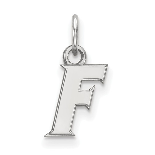 Sterling Silver 3/8in University of Florida F Pendant